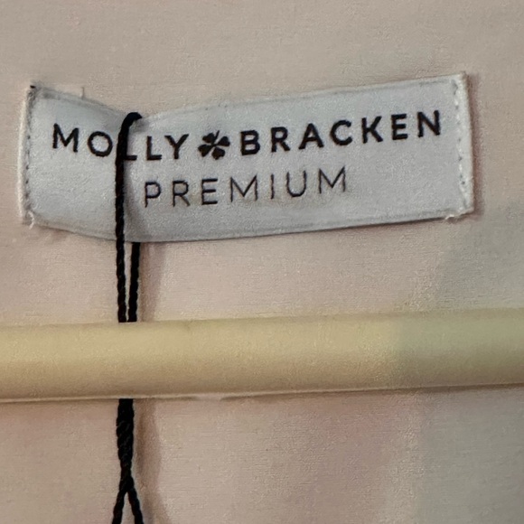 MOLLY BRAKEN BLUSH  DRESS - Picture 5 of 7
